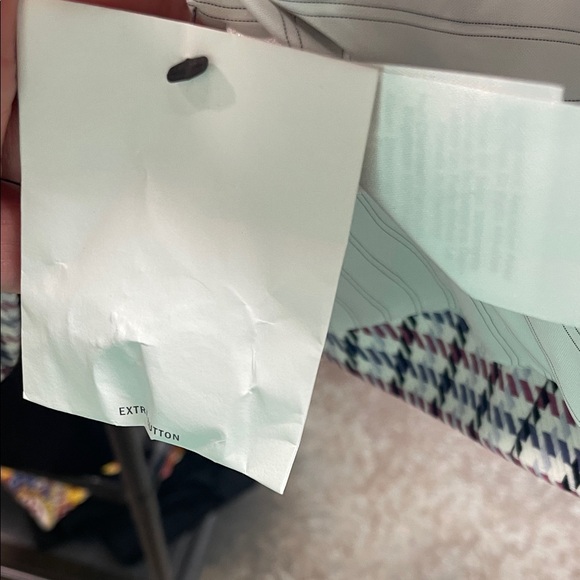 DKNY Petite 14P Tweed Blazer Jacket – Pink/Purple Plaid – 100% Cotton - Picture 6 of 7